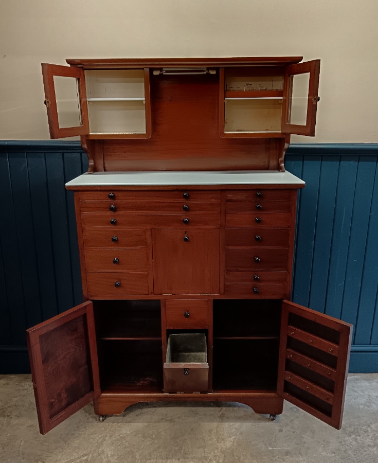 Antique English Dentists or Collectors Cabinet (9).jpg